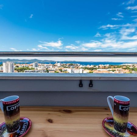 City&Sea View 2Br 4+2 Zadar Exteriör bild