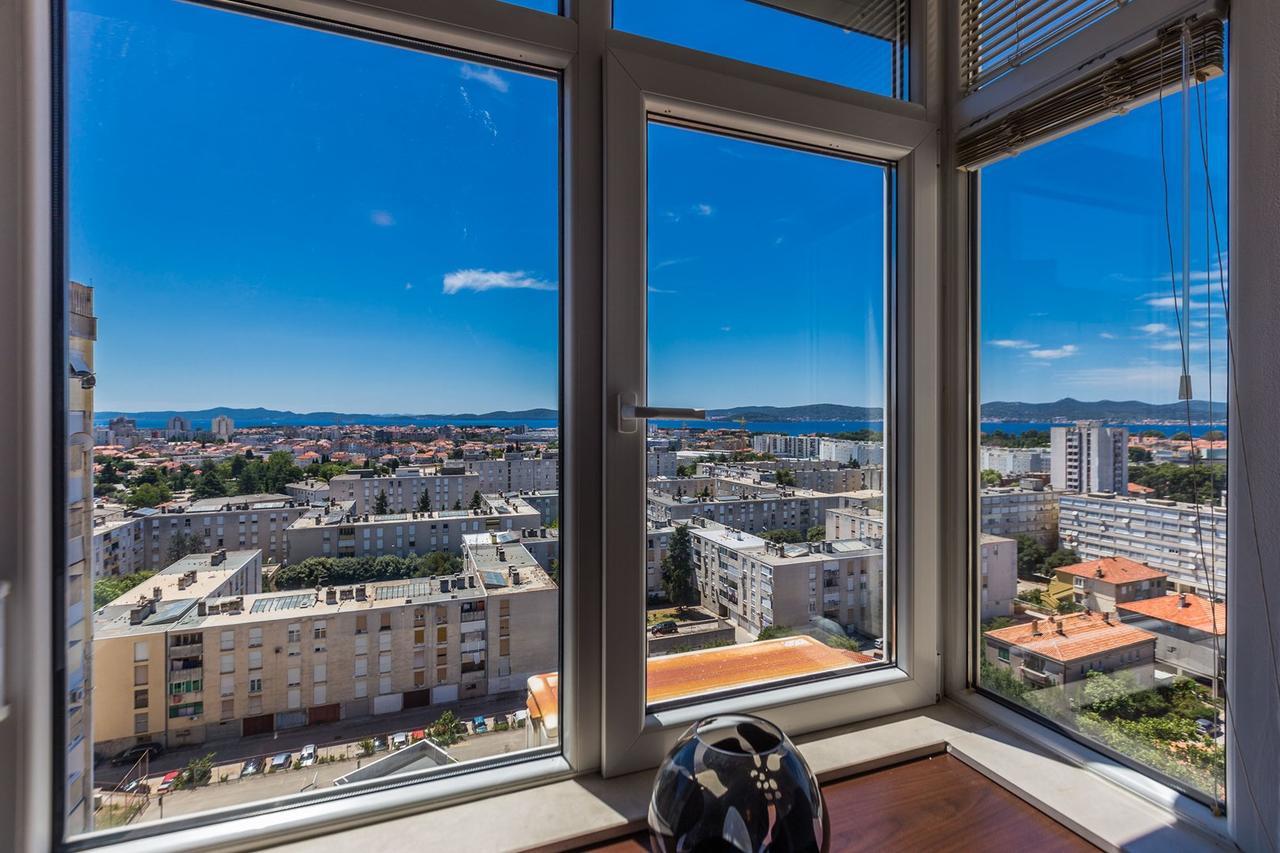 City&Sea View 2Br 4+2 Zadar Exteriör bild