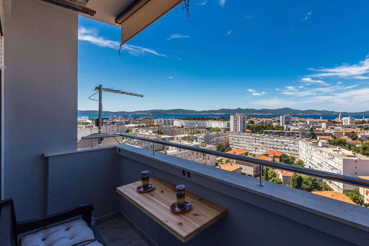 City&Sea View 2Br 4+2 Zadar Exteriör bild