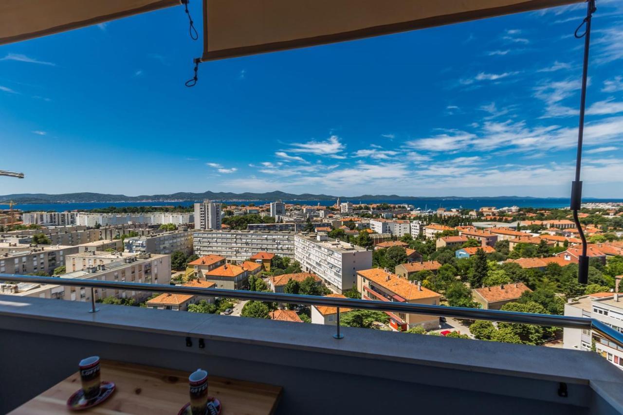 City&Sea View 2Br 4+2 Zadar Exteriör bild