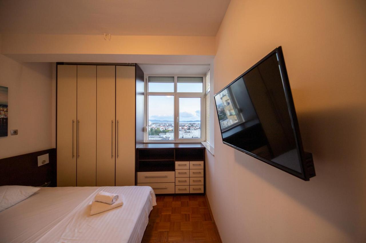 City&Sea View 2Br 4+2 Zadar Exteriör bild