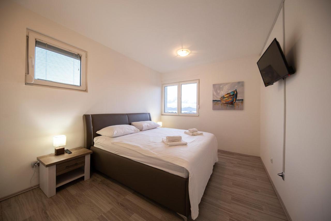 City&Sea View 2Br 4+2 Zadar Exteriör bild